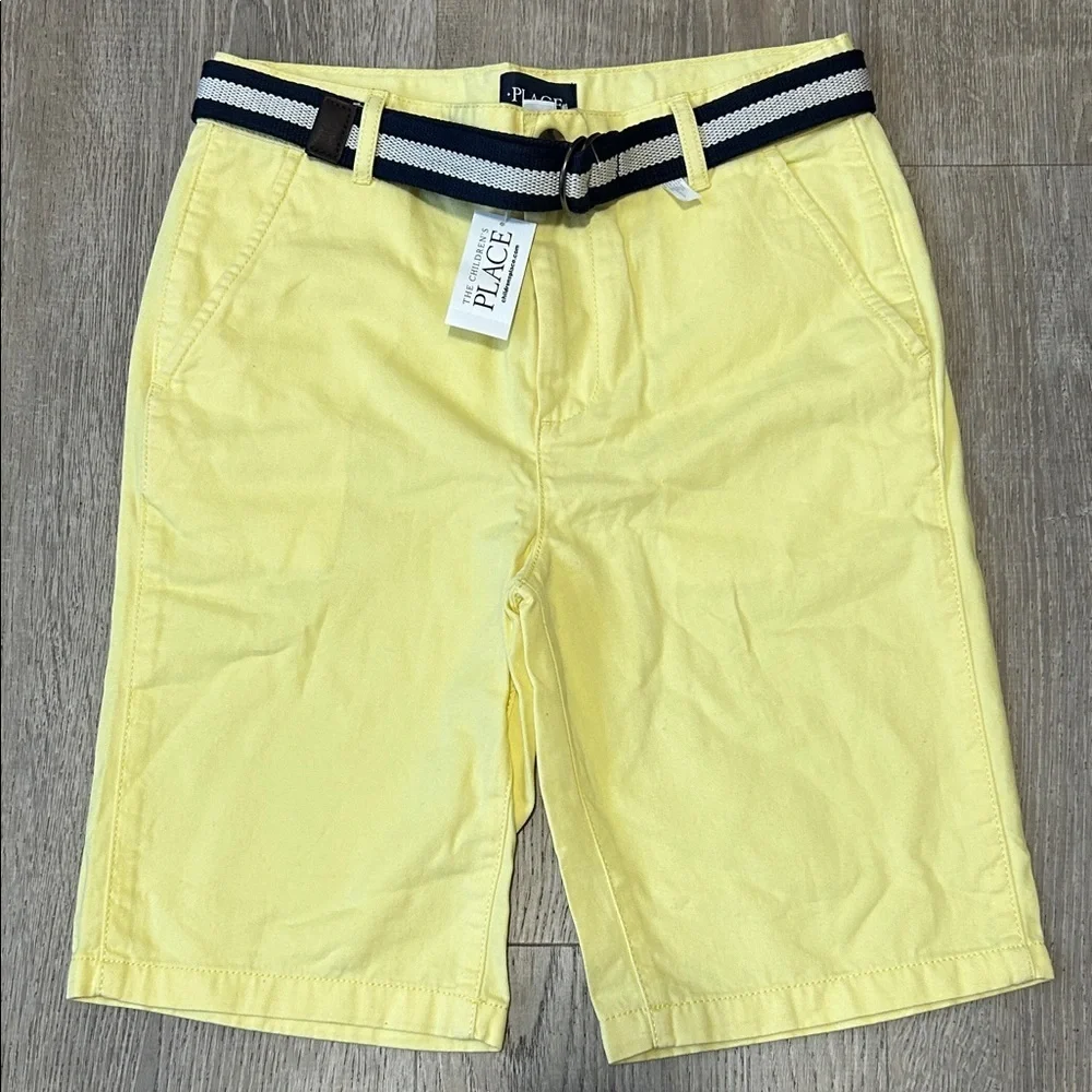 ✨ The Children’s Place Boys Belted Chino Shorts ✨